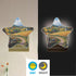 Countryside ALAZA Scene Blossom Star Shaped LED Night Light Dusk to Dawn Sensor Plug in Night Home Decor Desk Lamp