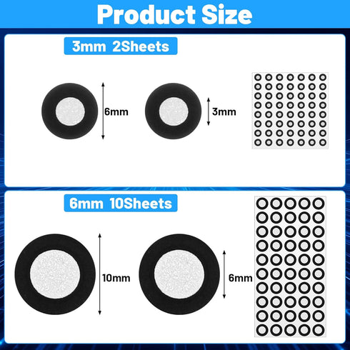 Josojoou 612 3D 3D 12 3D Pcs Scanning Markers for Scanner, Sheets Accurate Tracking Dots Reference Point Markers