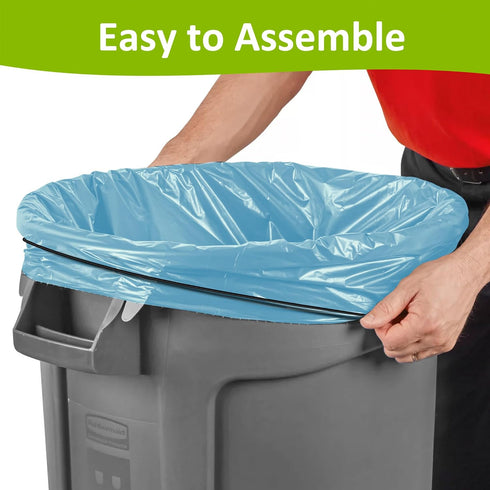 HYLIYAKI Set 3, 55, 65, 96 Trash Can Rubber Bands of Fits Gallon Trash Cans, Large Rubber Bands for Garbage Cans