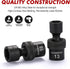 10 3/8" Set, 6 Metric,10-19mm CASOMAN PCS Drive Standard Universal Impact Socket Point, CR-MO