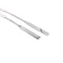 Stainless Steel Double Ended Micro Lab Spatula Sampler, Square & Round Angled End - Chattaway Style (8")