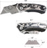 Olympia Tools 33-125 Turbofold Stainless Steel Utility Knife