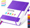 Lined Journal Notebook, 320 Pages Leather Hardcover Thick A5 College Ruled Classic with Pen Loop, for Writing Women Men