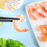 Kangnice Highly Detailed Polystyrene Shrimp Stay for Restaurant Presentation Food Formatting and Gastronomic Education