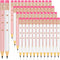 CHENGU 48 Pcs Half Pencils with Eraser, Mini Pencils for Wedding Party Favors