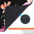 Armanza Square Mouse Pad Pink Flower, Personalized Premium-Textured Custom Mouse Mat Design, Washable Mousepad Cloth
