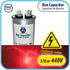 Appli Parts Run Capacitor for AC 80 Mfd uF, 370/450 VAC Universal Fit, 5-1/4 in High
