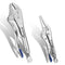 WORKPRO 2-Piece Locking Pliers Set, 6.5 Inch Long Nose & 10 Inch