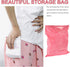 100Pcs Packaging Packing Disposable Self-seal Sanitary Bags for Menstrual Disposal Tear-resistant Lightweight Pouches