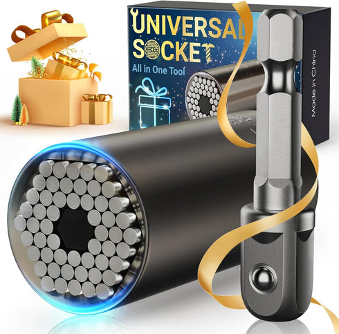 Stocking Stuffers for Men Adults Tools, Super Universal Socket Gifts for Men