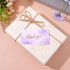 LXUEJIE 100 3.5 2 inch Pcs Thank You Cards, Purple Thank You Cards x Thanks Card with Free Write Purplek Thanks Card