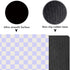 Pastel Purple Checkered Mouse Pad, Cute Boho Anti-Slip Rubber Mat for Computer & Laptop, 9.5x7.9 inch