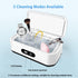 48KHz 304 12oz Ultrasonic Jewelry Cleaner, Ultrasonic Cleaner Machine for Jewelry, Stainless Steel Cleaning Pod