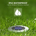 4.6inch Waterproof,12Pack OULONGER Solar Lights Outdoor Solar Lights for Outside,Solar Garden Lights Landscape Lighting