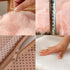 GWTYR Car,B,40x40(16x16inch) Thicken Plush Seat Cushion,Memory Foam Chair Cushion Fluffy Soft Chair Pad Washable