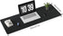 Large Non-Slip Felt Desk Mat, 47.2"x 23.6", 120x60cm Full Table Mouse Pad, Keyboard Mats for Desktop Protection (Dark