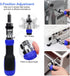 SHARDEN Ratchet Screwdriver, 13-in-1 Multi Tool Set with Phillips, Flat Head, Torx, Hex, Adjustable Angle