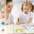 Magic Practice Copybook for Kids, Reusable Calligraphy Handwriting Workbooks, 4 Book + Pen Set for Preschoolers