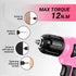 Set, Set 8V 126 DEKOPRO Drill Home Tool with Pink Cordless Drill, Hand Tool Kit for Women, pcs