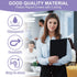 PATIKIL 10 Pcs Plastic Report Covers with Prong, 80 Sheet Capacity Clear Presentation Binders
