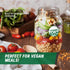 Circle Dot Vegan Stickers (2 inch, Green, Round - 300 Labels) for Grocery Stores, Restaurants, Food Trucks, and More