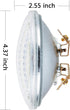 PAR36 LED Landscape Bulbs 6W 3000K Warm White, AC/DC12V, 700Lumens 36W Halogen Equivalent, Water Resistant PAR36 LED Bulb (1 Pack) by Goehiaul