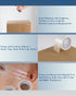 Lichamp Heavy Duty Packing Tape 12 Rolls, Wide 3 in. x 90 Yd., 3 Mil Thick Clear Commercial Grade Packaging Tape for