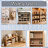 BOXOB 20pcs #101558, Shelf Support Pins for IKEA Part Shelf Support Pegs Replacement Accessories Compatible with IKEA