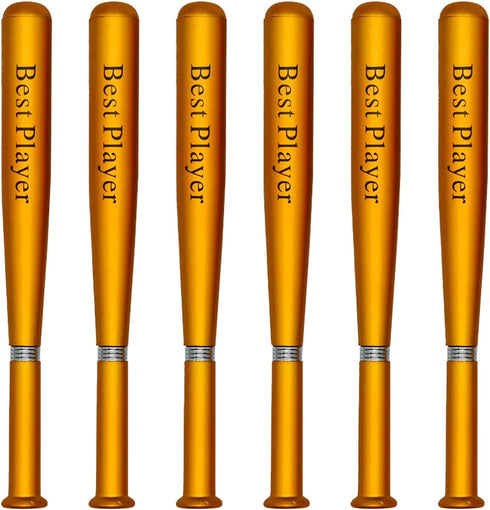 Maydahui 30PCS Baseball Ballpoint Pens, Cool Sports Baseball Bat Pens, Blue Ink for Team Associations, School Supplies