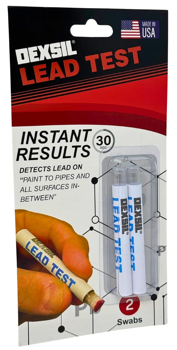 DEXSIL Lead Test - 2 Pack Instant Lead Test Swabs
