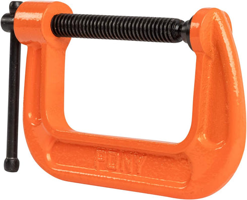Pony Jorgensen 2630 3-Inch C-Clamp, Orange