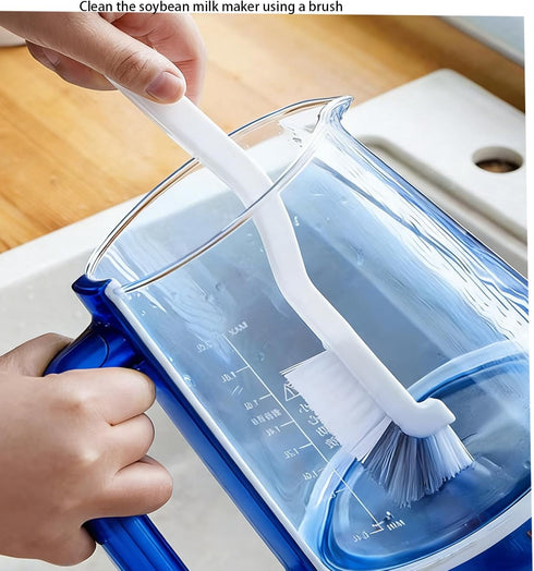 Htydjd 17Pcs Crevice Cleaning Brush Tool Multifunctional Hard Bristle Gap Cleaning Supplies for Bathroom Grout Sink