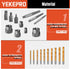 40 Set Set, Frozen, T15139 Pcs Bolt & Screw Extractor with Left Hand Cobalt Drill Bit Easy Out Broken Stripped Screw