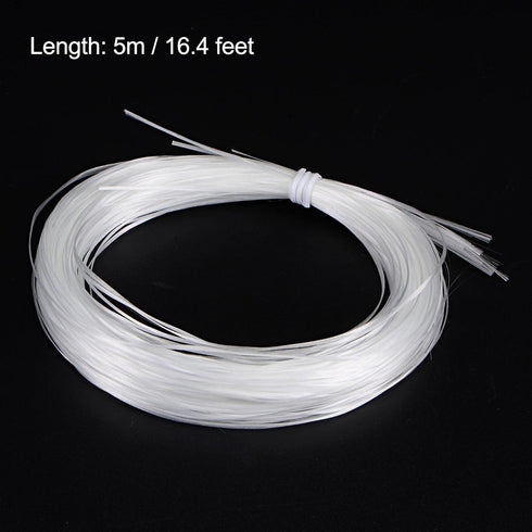 uxcell Chopped Fiberglass Strands 5m / 5.7 Yards Length Anti-Cracking Glass Fibers for Cement Mix for Building Walls Garden Floor