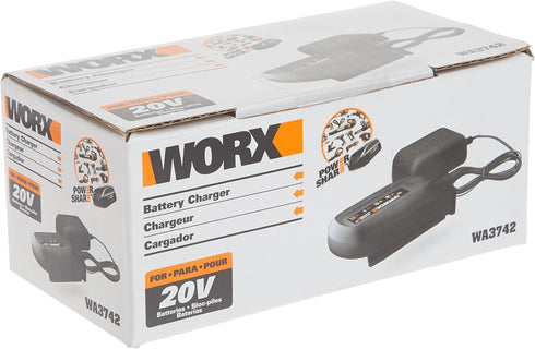 WORX WA3742 3-5 20V Hour Charger for Lithium Ion Batteries