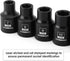 13PCS 3/8"Drive Set, 6-Point, 7mm 19mm, CASOMAN Magnetic Socket Shallow, Metric, to CR-MO