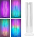 Yunseity Modern Table Lamp Night Light Bedside Lamp with Remote Control RGB