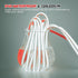 HEGEHE 24V 320 IP68 (6000-6500K), 32.8FT) COB LED Strip Light, LEDs/m, Waterproof, Flexible LED Strip Light