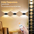 Light,5000mAh Light,3CCT Dimmable Aialun Battery Operated Motion Sensor Wall Rechargeable Wall Sconce Wireless Cabinet