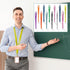 Motipuns 48 Pcs Thank You Gifts Lanyard Bulk for ID Badge Employee Appreciation Gift Keychain Inspirational Lanyards