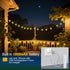 22FT 50 8 SMY Lighting Rechargeable Battery Operated LED Crystal Globe String Lights Outdoor/Indoor, Patio Hanging