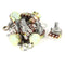 uxcell 10 Piece B500 500 Ohm 3 Terminals Single Linear Rotary Taper Potentiometer
