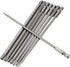 Yakamoz 8pcs 1/4 Inch T8-T40 Set 6 150mm Hex Shank Magnetic Torx Head Screw Driver Bit Security Tamper Proof Star Point