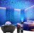 Star Projector Galaxy Light Projector, Ocean Wave Projector for Bedroom with White