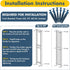 MorningRo 6 Pack Vinyl Shutter Fasteners Plastic Shutter Screws Window Shutters Exterior Spike Loks for Installing