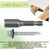 Metal Roofing Screws #10 x 1-1/2 inch Galvanized Hex Head, 260-PCS Self Tapping Screws with Test Hex Socket