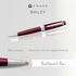 Cross Bailey Refillable Ballpoint Pen, Medium Point, Black Ink, Red, Presented in a Premium Gift Box