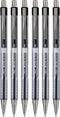 PILOT The Better Ball Point Pen, Refillable & Retractable, Fine Point, Black Ink, 6 Pack