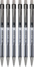 PILOT The Better Ball Point Pen, Refillable & Retractable, Fine Point, Black Ink, 6 Pack