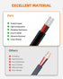 18 18 2 18/2 (30FT) CONEPY Gauge Wire, AWG Conductor Electrical Wire, Flexible/Oxygen-Free Tinned Copper/Stranded PVC